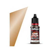 17 Ml. Bright Bronze Game Color Serisi Maket Boyası, Vallejo 72057 Standart