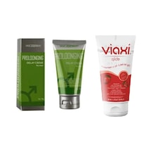 Süper Viaxi Proloongıng Krem 56 Ml+viaxi Çilek Aromalı Kayganlaştırcı