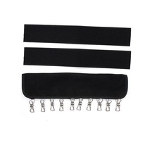 Sones Yapışkan Askı Çıkarılabilir Seyahat Katlanabilir Taşınabilir Şapka Klipsi Askısı Banyo Bezi Elbise Klipsi Siyah