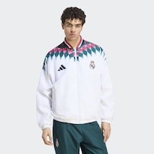 Adidas Kg2956 Real St Tt Real Madrid Stadium Erkek Eşofman Üstü Beyaz