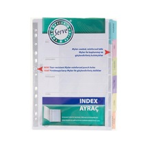 Serve Karton Ayrac Gunler A4