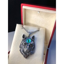 Viking Fenrir Kurt Başı Erkek Çelik Kolye Işıklı Kutuda Sevgiliye Eşe Babaya Hediye Kolye Beyaz Viking Fenrir Kurt Başı Erkek Çelik Kolye Işıklı Kutuda Sevgiliye Eşe Babaya Hediye Kolye Beyaz