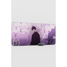 Solo Leveling Anime V5 - 90x40 Xxl Gaming Kauçuk Kaymaz Taban Mouse Pad Fare Altlığı