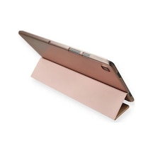 Mey İthalat iPad Uyumlu  2025 10.9 10.nesil Kalemlikli Tablet Smart Kılıf - Rose Gold Tablet Kılıfı