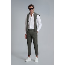 Lufian Plus Smart Erkek Chino Pantolon Slim Fit Yeşil Yeşil 111190312100600 Yeşil