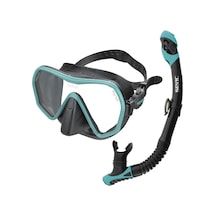 Seac Ajna Maske Şnorkel Set Tiffany Turkuaz