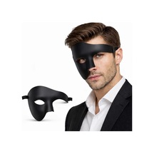 Siyah Yarım Erkek Maske Phantom Parti Balo Maskesi - Parti Gözlüğü & Maske - Hafif Ve Dayanıklı 0 - 99