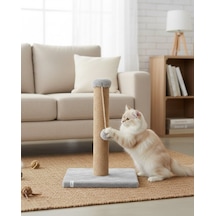 Reyo Pet Kedi Tırmalama Tahtası Gri 42 Cm