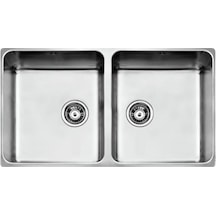 Teka Stage Be 2B 780 Tezgah Altı Paslanmaz Çelik Eviye