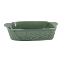 Touch Me Stoneware Dikdörtgen Fırın Kabı 25 Cm 2 Adet Çok Renkli