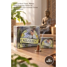 10 Adet Aromalı Konik Tütsü Kokulu Koni Tütsü, Mekan Kokulandırma, Ritüel Ve Meditasyon İçin Incense Cones