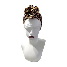 Leopar Desenli Hazır Bone Kahverengi - 768525781 Kahverengi - 768525781 Kahverengi