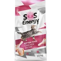 Sos Energy Tavuklu Yavru Kedi Maması 15 Kg