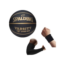 Basketbol Topu Varsity Black Gold Tf-150 Size:5+basketbol Kolluğu+havlu Bıleklık