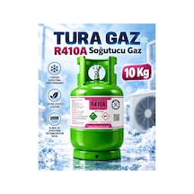 Tura Gaz R410a Soğutucu Gaz 10 Kg Yeşil