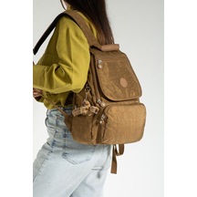 Baginn Kadın Günlük Sırt Çantası Önde Sırt Çantası Kapaklı Model 37 27 Cm 001