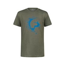 2as Aja Çocuk Baskılı T-shirt Haki 220 Haki