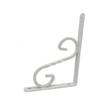 Beşel Perforje Raf Altı Parlak Beyaz 15,5x11,5x1,4 Cm 4 Adet