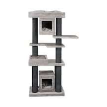 Lotus Furniture Pet Series Brüksel Tırmalamalı Kedi Evi