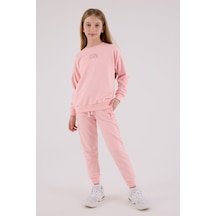 U.S. Polo Assn. U.s. Polo Assn Kız Çocuk Pembe Eşofman Takımı Us2320-c-v2 Pembe