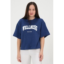 Oversize Kadın T-Shirt %100 Pamuk Tişört (539643240)