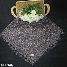 Firuze Eşarp Firuze Desenli Sökme Boncuklu Eşarp 435-135 Çok Renkli