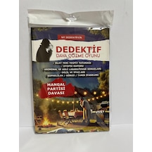 Dedektif Dava Çözme Oyunu Mangal Partisi Davası
