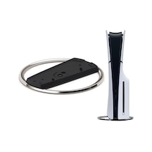 Ps5 / Ps5 Slim Konsol Diskli Ve Dijital Model İçin Vidalı Metal Dikey Stand