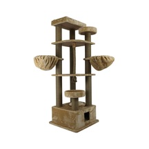 Lotus Furniture Pet Series Lizbon Tırmalamalı Kedi Evi