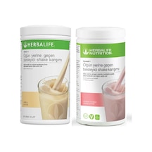 Herbalife Shake 2 Adet Set Aroma Seçimli Ahududu Ve Beyaz Cikolata-Ahududu Ve Beyaz Cikolata