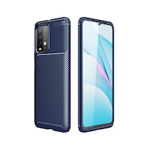 Xiaomi Poco M3 Kılıf Focus Karbon Kamera Korumalı Esnek Silikon Kılıf
