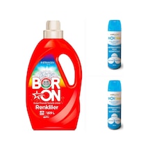Doğal Sıvı Çamaşır Deterjanı Boron Renkliler İçin 26 Yıkama+ Bortam Dezenfektan 500 Ml 2 Adet Diğer