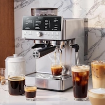 Latteprimo Barista Tipi Çekirdek Öğütücülü Espresso Makinesi, 20 Sıcak Ve Soğuk İçecek Çok Renkli