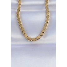 316l Çelik Gold Renk Arpa Model Kolye Karışık Renk
