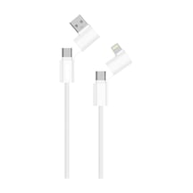4in1 Şarj Kablosu Type-c Lightning Usb Çoklu Data Ve Şarj Kablosu 1m