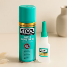 Hızlı Yapıştırıcı 100 Ml + 20 G - Mdf Ahşap Metal Plastik Deri
