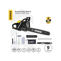Rtrmax RTM960 Benzinli Ağaç Kesme Motoru 3 Hp 57 Cc 45 cm Pala