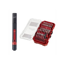 Milwaukee 39 Parça Bits Uç Seti + Led Fener