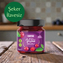 Şeker İlavesiz %65 Vişneli Reçel 275 G
