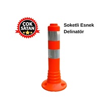 Esnek Delinatör 40 X 8 Cm Tpe - Soketli, Esnek Duba