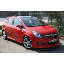 Opel Corsa D Yan Marşpiyel (Plastik)