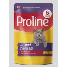 Proline Pouch Dana Etli Yaş Kedi Maması 6 X 85gr