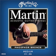 Martin M550 Phosphor Bronze Medium 13-56 Akustik Gitar Teli