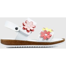 Wendy K-62 Kız Çocuk Günlük Sandalet Beyaz