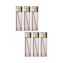 0.3 Kalem Ucu H 60 mm 6 Paket 0,3 Min Kalem Uç Teknik Kalem Yedeği Mono Tombow H 60 mm 6 Paket
