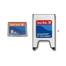 8 Gb Compact Flash Kart Pcmcıa-cf Compact Flash Adaptör