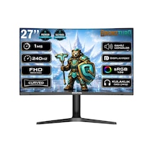 Bronzturq 27" 240hz 1 Ms Dp + Hdmı Fhd Kavisli Monitör Btq270fhd240-jy
