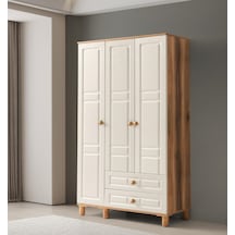 Finike Mdf 3 Kapılı Dolap - Krem