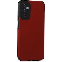 Newface Samsung Galaxy M14 5g Kılıf Loop Deri Silikon - Kırmızı