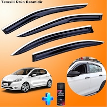 Peugeot 208 Mügen Cam Rüzgarlığı Abs Nikelajlı Cam Rüzgarlığı 2012-2019 4 Lü + Ebrayn 150 Ml Koku
